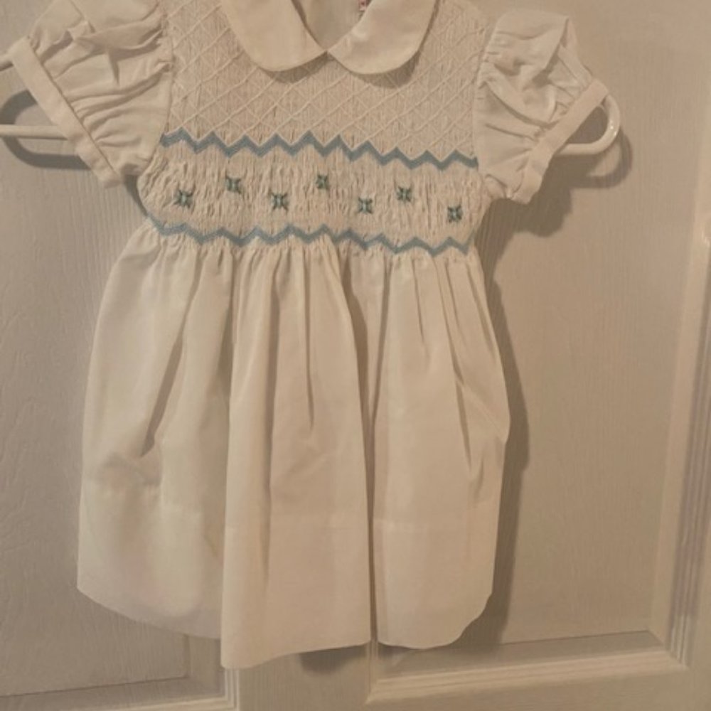 Vintage White dress for toddler